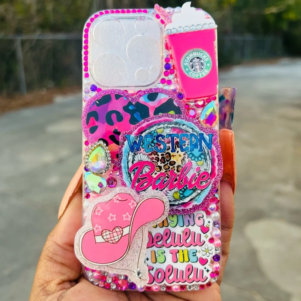 iPhone 16 PRO🩷Bling Case